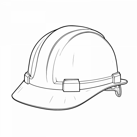 Hard Hat Template - Free Vector Clipart | Transparent PNG, SVG