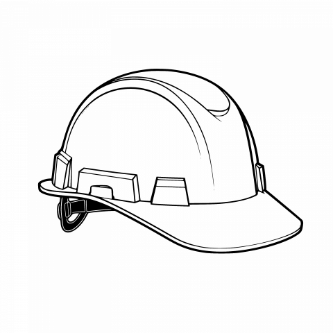 Hard Hat Drawing Clipart - Free Download SVG, Transparent PNG